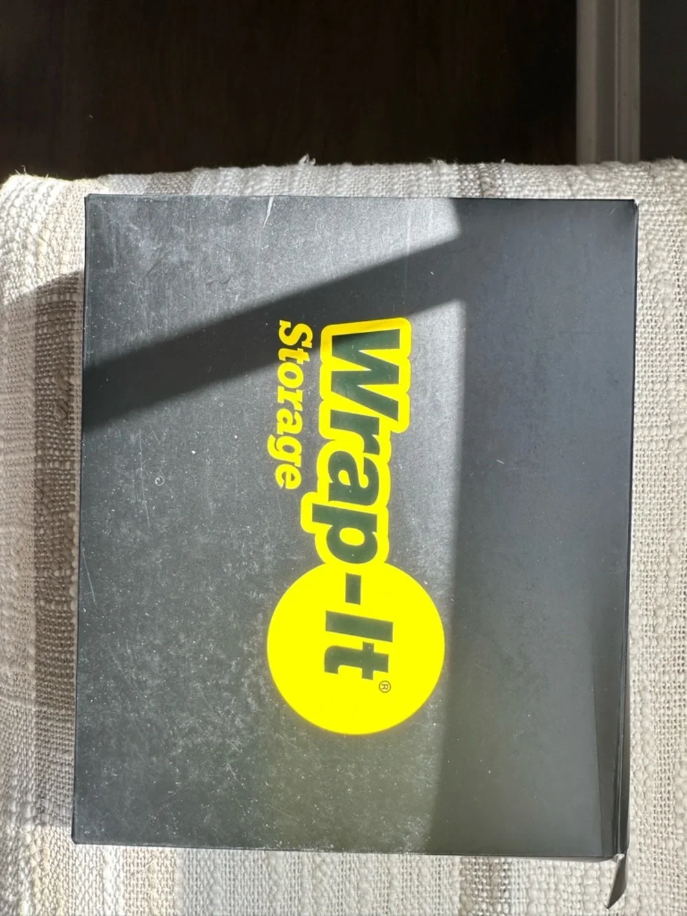 & Other Stories Black Storage Box with Yellow Logo